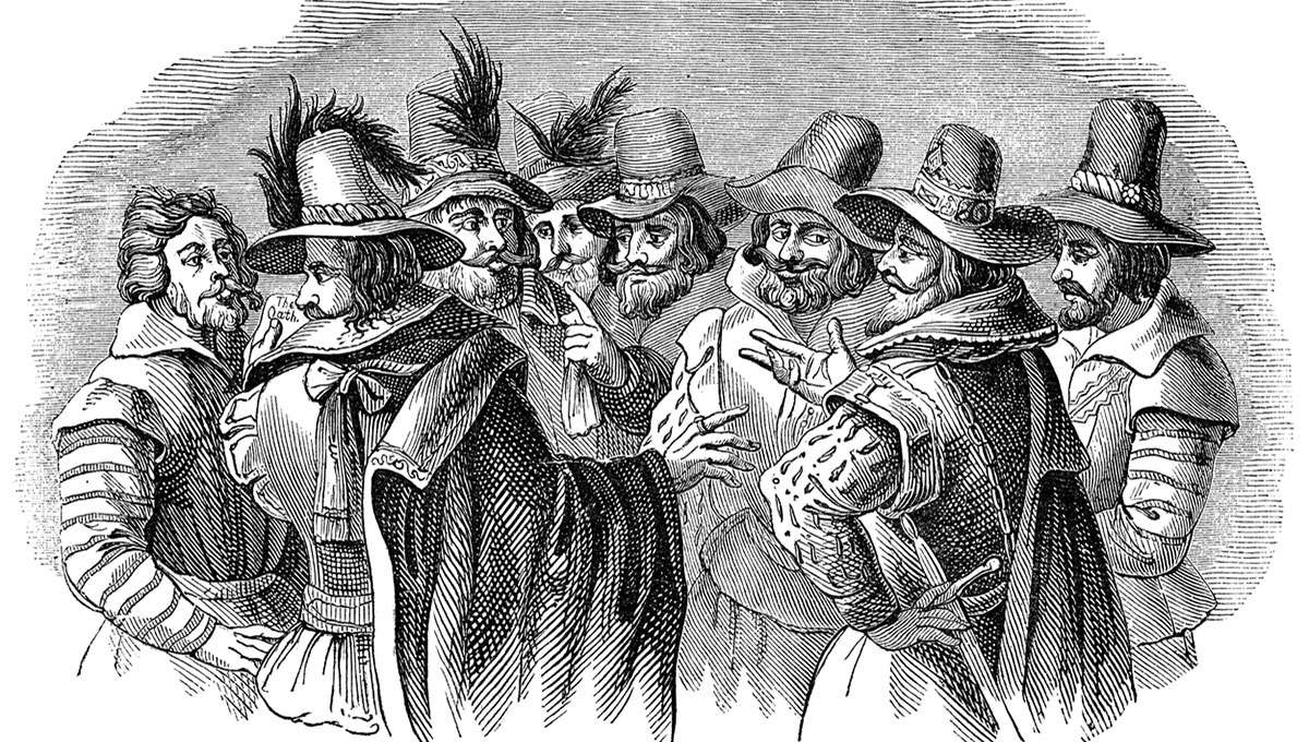 Gunpowder plotte was ye false flagge, says 17th century conspiracy theorist