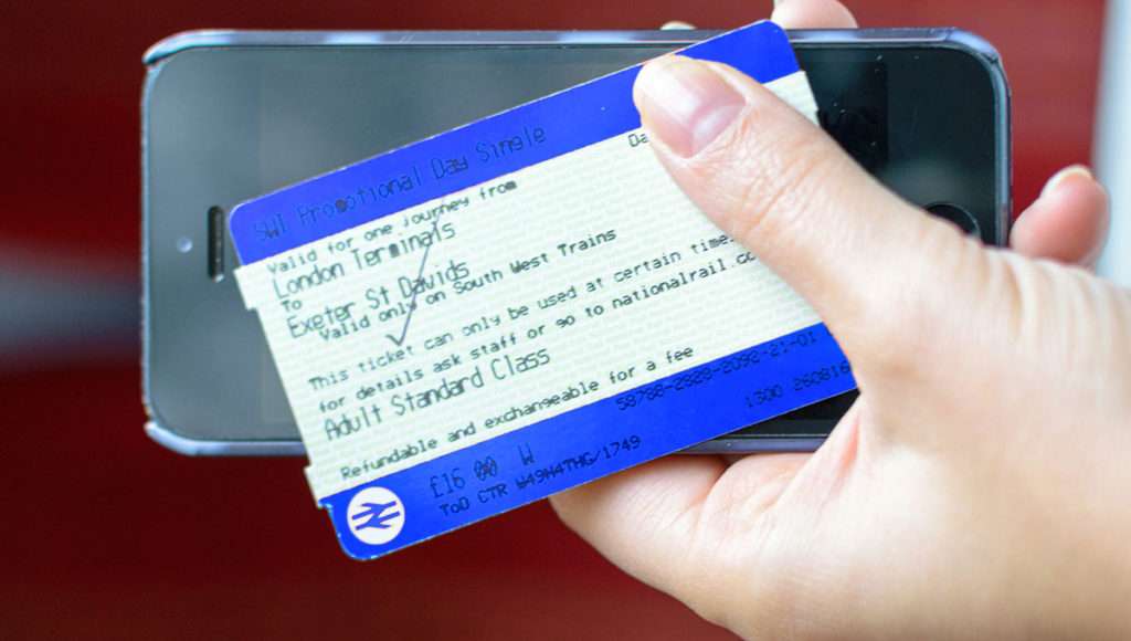 blue train tickets