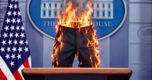 pants on fire white house