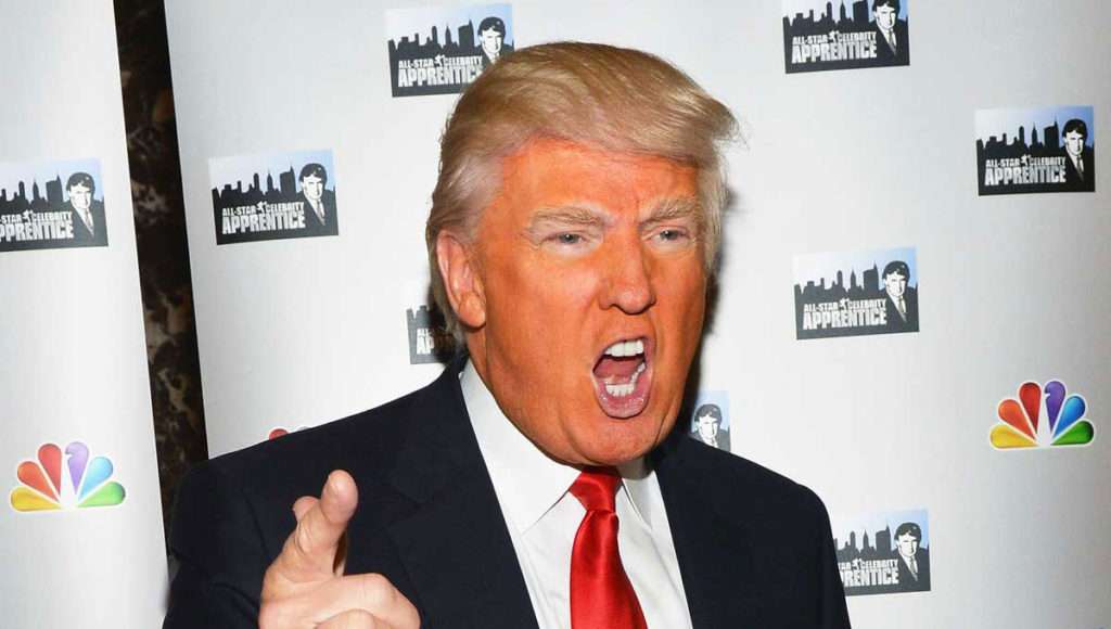 Donald Trump orange