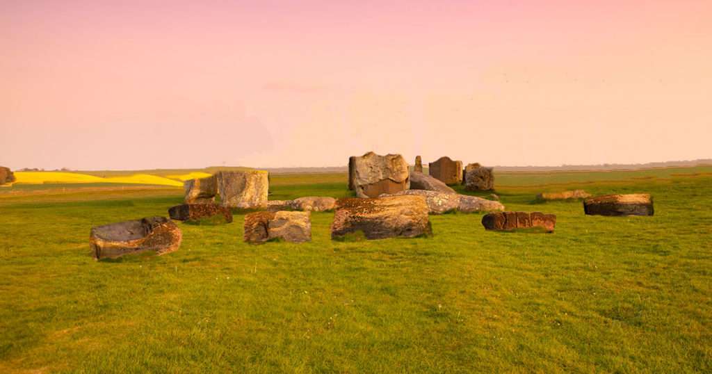 Stone Henge down