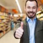 Man in Supermarket