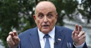 Rudy Giuliani declares moral bankruptcy