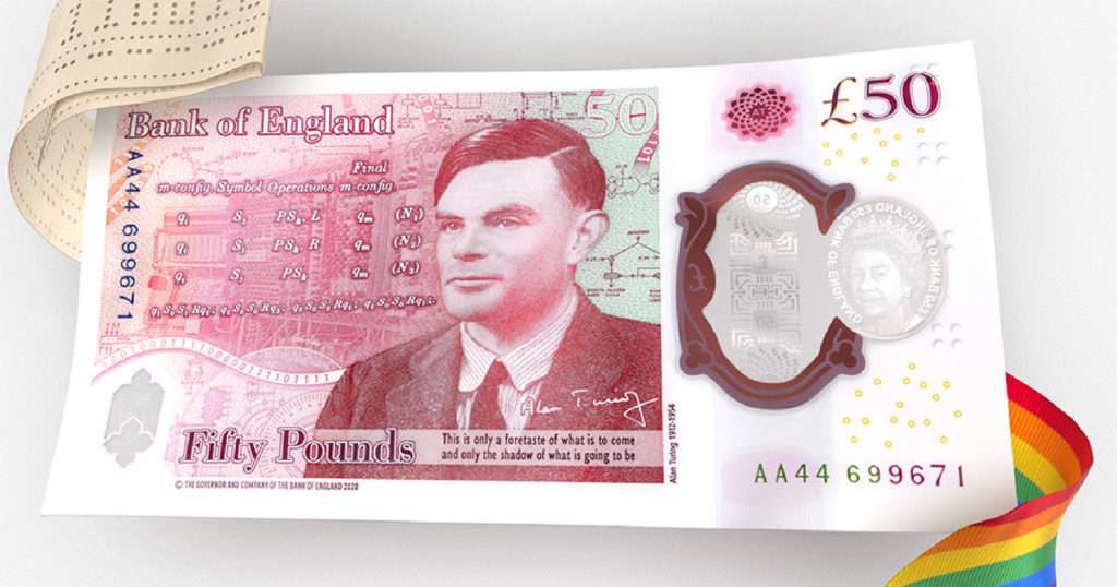 Alan Turing fifty note