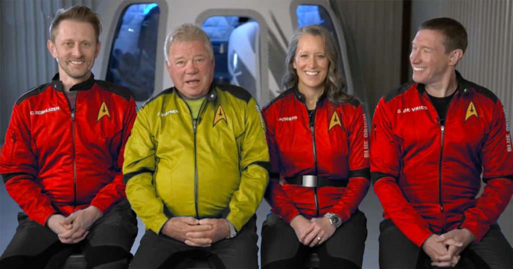 Star Trek red shirt william shatner