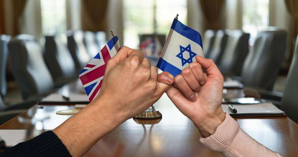 Israel UK pinky promise