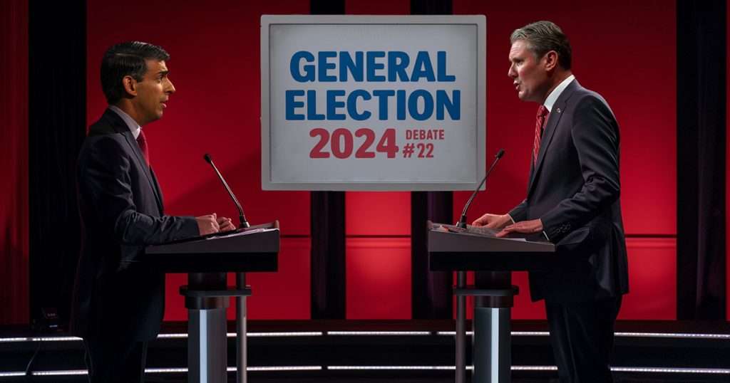 Rishi Sunak Keir Starmer debate 
