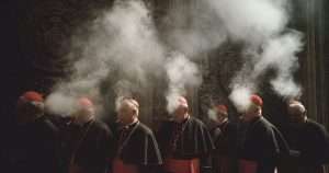Vatican conclave smoking break