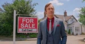 Saul Goodman selling a house