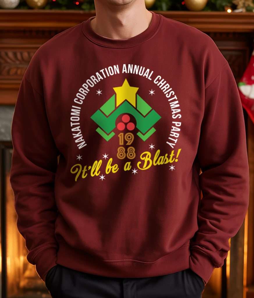 Nakatomi Corporation Annual Christmas Party 1988 - "It'll be a blast!". The Christmas Jumper.