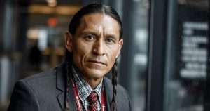 Native American businessman