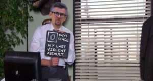 Joey Barton days since last violent assault