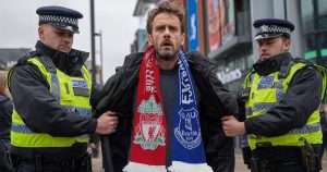 Man arrested for half and half scarf