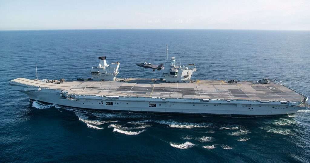 royal navy aircraft carrier