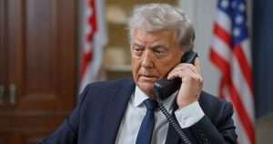 Trump on phone