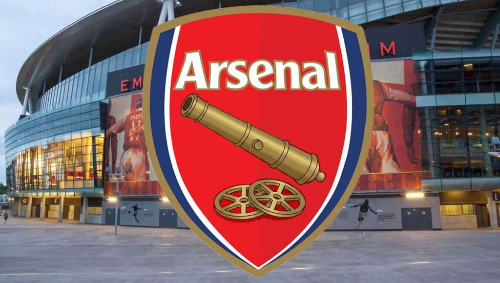 Arsenal wheels off badge