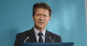 Richard Tice giving a speech
