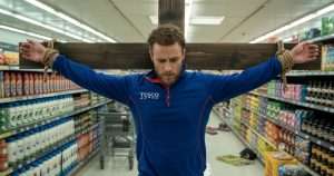 Tesco manager crucified for Easter