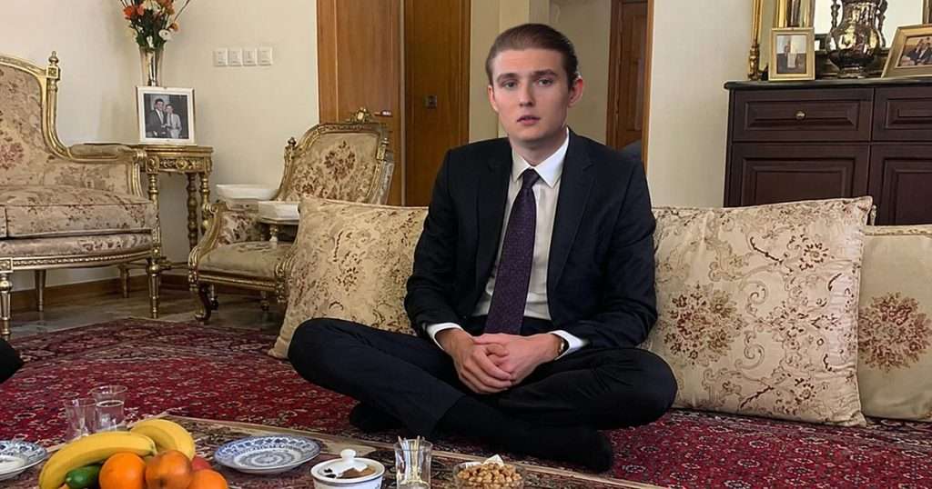 Barron Trump given to Iran