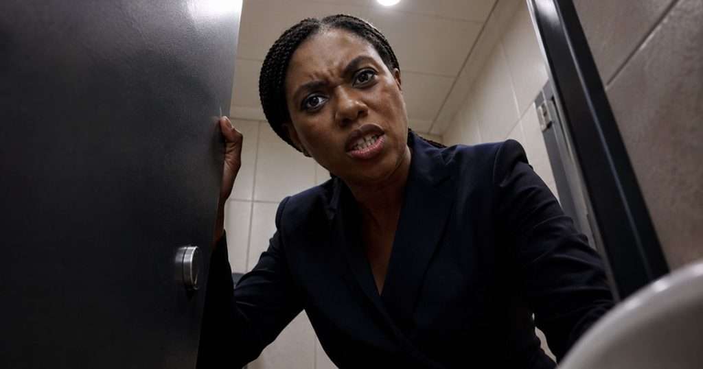 Kemi Badenoch and her gang bog-wash Andy Burnham and nick his dinner money