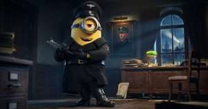 Minion working for the Gestapo