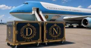 Donald Trump and Natalie Harp's catering carts.