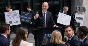 Gianni infantino press conference