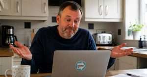 Reform fan on laptop happy with GDPR changes