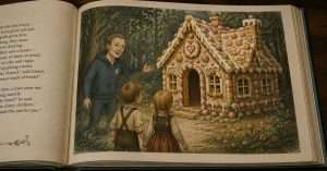 Zuckerberg in Hansel and Gretel fairytale
