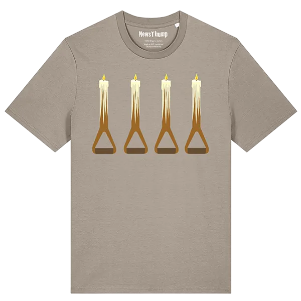 Fork Candles T-shirt