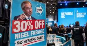 Nigel Farage 30% off sale