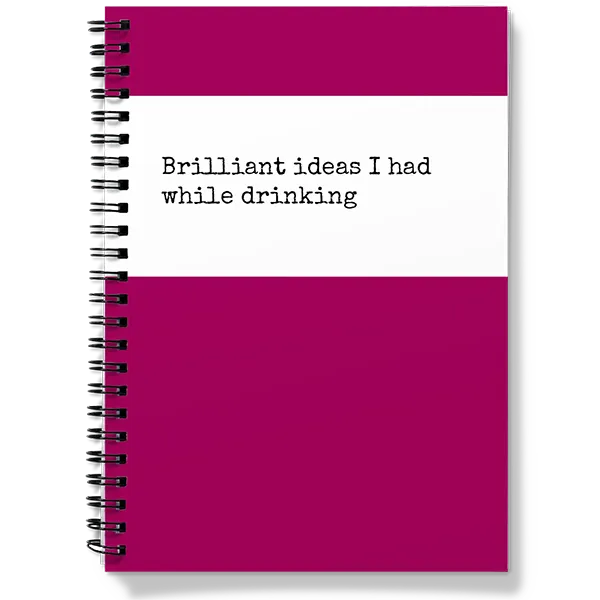 brilliant ideas while drinking T-shirt