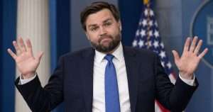 JD Vance saying it wasn't me