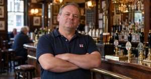 Patriot in the pub