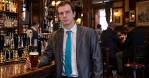 Reform supporter in the pub