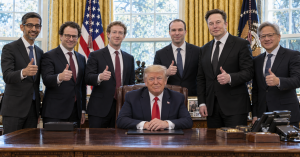 Tech leaders meet Trump in the Oval Office