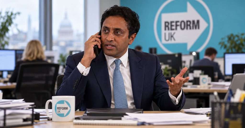 Zia Yusuf Calls Police at Reform HQ